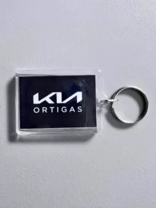 acrylic rectangle keychain with print by kn 1