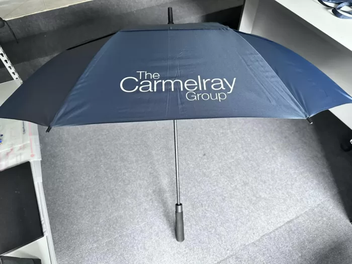 double canopy umbrella blue carmelray