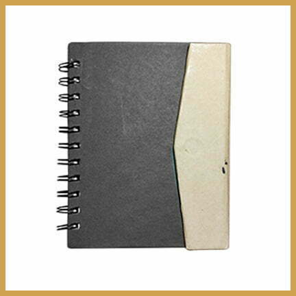 Eco Notebook with magnetic lock