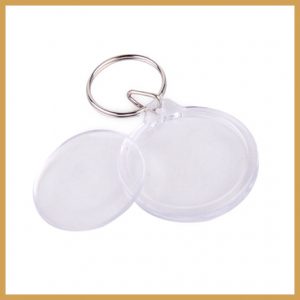 Round Acrylic Keychain Supplier   Online Corporate Giveaways Trading