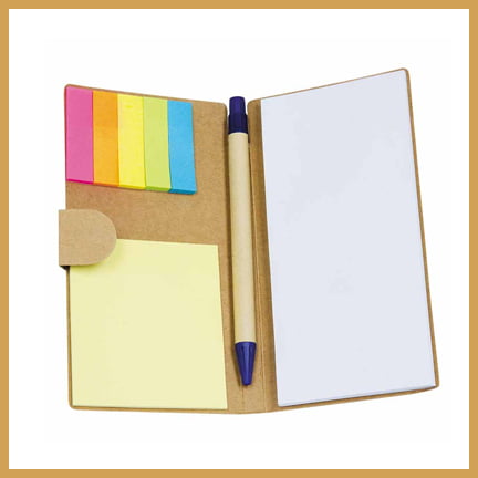 Eco Post-it Notes #2 with pen
