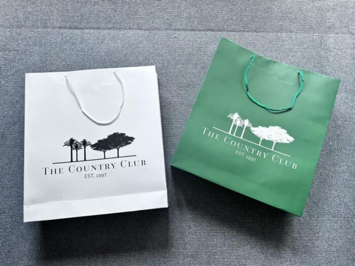 country club paper bag