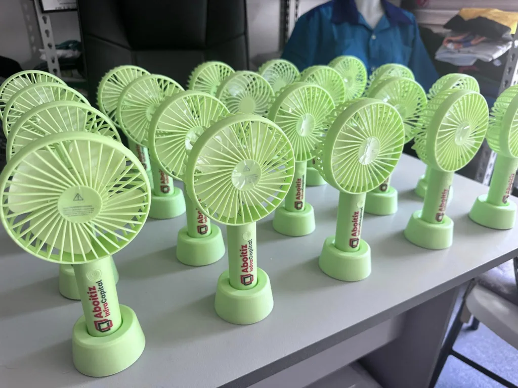mini fan green