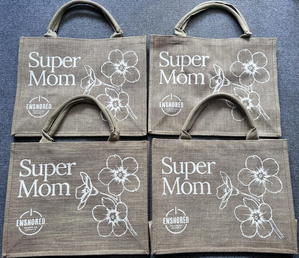 super mom abaca bag