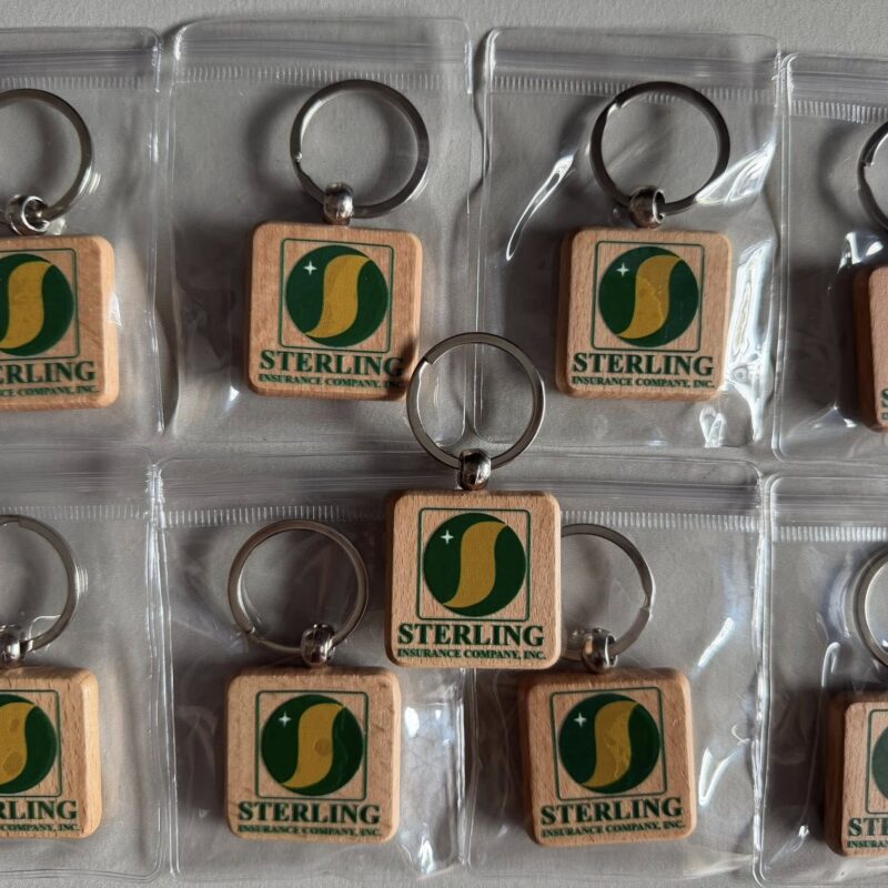 Wooden Keychain